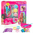 Фото #1 товара Парикмахерский набор Barbie Rainbow Tie 15,5 x 10,5 x 2,5 cm Волосы с прядями Разноцветный