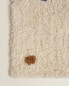 Фото #4 товара Children's rectangular textured polka dot rug