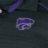 Фото #2 товара NCAA Kansas State Wildcats Men's Faded Striped Short Sleeve Polo Shirt - S
