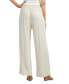 Juniors' Tie-Waist Mid Rise Wide Leg Pants