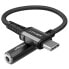 Фото #1 товара Адаптер для наушников USB-C к 3.5 мм Acefast C1-07 черный 18 см