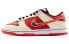 Фото #1 товара 【定制球鞋】 NBA x Nike Dunk Low EMB "Chicago" 波普艺术 热成像 渐变 低帮 板鞋 男款 红米黄 / Кроссовки Nike Dunk Low DD3363-100