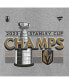 Men's Heather Gray Vegas Golden Knights 2023 Stanley Cup Champions Locker Room T-shirt