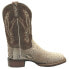 Фото #1 товара Dan Post Boots Brutus Snake Square Toe Cowboy Mens Beige, Brown Casual Boots DP