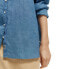 ფოტო #4 პროდუქტის SCOTCH & SODA Natural Dyed Oversized Long Sleeve Shirt