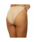 Фото #2 товара Women's Crinkle Lurex Reversible High Cut Bikini Bottom