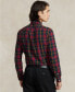 ფოტო #2 პროდუქტის Men's Classic-Fit Plaid Oxford Shirt