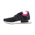 Фото #4 товара Adidas NMD_R1 Men's Shoes Core Black-Shock Pink DB3586