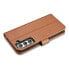 Skórzane etui portfel do Galaxy S22+ Leather Wallet Case brązowy