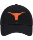 Men's '47 Black Texas Longhorns Clean Up Logo Adjustable Hat