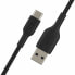 USB A to USB C Cable Belkin CAB002BT1MBK Black 1 m