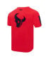 Фото #2 товара Men's Red Houston Texans Alternate Logo T-Shirt