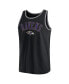 Men's Black Baltimore Ravens Bet Tank Top