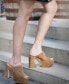 Фото #8 товара Bobi Woven Slip On Platform Sandals