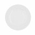Фото #1 товара Плоская тарелка Bidasoa Glacial Керамика Белый (25 cm) (Pack 6x)