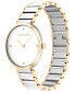 ფოტო #2 პროდუქტის Two-Tone Stainless Steel Bracelet Watch 36mm