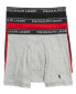 Фото #1 товара Polo Ralph Lauren 263123 Men's 3-Pack Cotton Boxer Briefs Size Medium