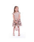 Toddler, Child Girls Serenity Garden Printed Chiffon Woven Dress