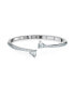 Attract Soul Heart Rhodium Plated Bangle