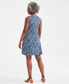 ფოტო #2 პროდუქტის Women's Printed Sleeveless Knit Flip Flop Dress, Created for Macy's