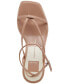 ფოტო #4 პროდუქტის Women's Banita Two-Piece Strappy Block-Heel Sandals
