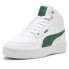 Фото #2 товара Puma Ca Pro Mid Lace Up Mens White Sneakers Casual Shoes 38675911