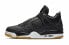 Кроссовки Nike Air Jordan 4 Retro Laser Black Gum (Черный)