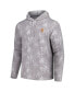 ფოტო #1 პროდუქტის Men's Gray New York Mets Palm Frenzy Hoodie Long Sleeve T-Shirt