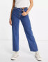 Женские джинсы Levis Ribcage Straight Jeans in dunkler Waschung Jazz Pop, W29 L27 - фото #8