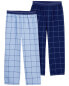Kid 4-Piece Long Sleeve Loose-Fit Pajamas 4