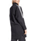 Фото #2 товара Women's Cotton Tiro Side-Snap 3-Stripe Twill Coat