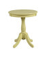 Alger Side Table in Light Yellow Желтый, 1 Count - фото #4