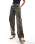 Dickies herndon loose fit denim jeans in overdye washed brown