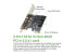 4 Port SATA III PCI-e 3.0 x1 Card Non-Raid with Low Profile Bracket