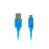 Фото #1 товара Универсальный кабель USB-MicroUSB Lanberg CA-USBM-20CU-0018-BL Синий 1,8 m
