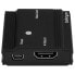 StarTech.com HDMI Signal Booster - HDMI Extender - 4K 60Hz - 3840 x 2160 pixels - AV repeater - 35 m - Black - HDCP