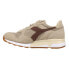 Diadora Trident 90 Canvas Lace Up Mens Beige Sneakers Casual Shoes 178534-25048