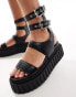 Фото #1 товара Lamoda Say Yes Tall Buckle flatform in Black