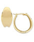 ფოტო #1 პროდუქტის Bold Graduated Hoop Earrings Set in 14k Gold