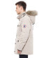 Фото #3 товара Men's Parka Jacket with Detachable Trim