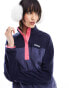 Columbia Benton Springs 1/2 snap fleece in navy