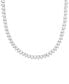 ფოტო #1 პროდუქტის Sterling Silver Tennis Necklace