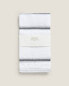 Striped cotton terrycloth tea towel