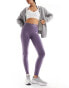 Фото #8 товара adidas Training Hyperglam leggings in violet