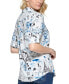 Фото #2 товара Women's Printed Whimsical Long Sleeve Top