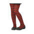 Costume Stockings Red Striped One size