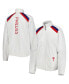 ფოტო #1 პროდუქტის Women's White Philadelphia Phillies Red Flag Full-Zip Track Jacket