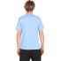 Men’s Short Sleeve T-Shirt Hurley Halfer Gradient UPF Blue