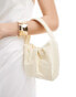 Фото #1 товара ASOS DESIGN grab bag with ruched front in buttermilk