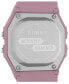 ფოტო #5 პროდუქტის Unisex Digital Ironman Classic Silicone Pink Watch 40mm